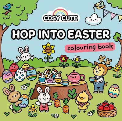 Cosy Cute hop Into Easter : Colouring Book pb