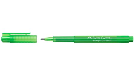 Faber-Castell Μαρκαδοράκι Γραφής Broadpen Fineliner (Grass Green 66)