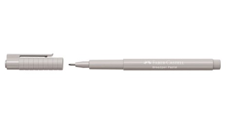 Faber-Castell Μαρκαδοράκι Γραφής Broadpen Fineliner (Pastel Gray 88)