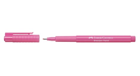 Faber-Castell Μαρκαδοράκι Γραφής Broadpen Fineliner (Pastel Purplepink 26)