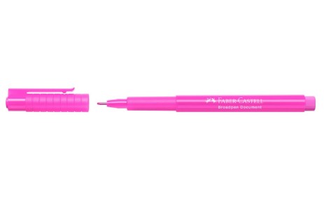Faber-Castell Μαρκαδοράκι Γραφής Broadpen Fineliner (Pink 28)