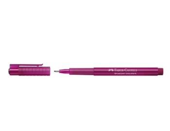 Faber-Castell Μαρκαδοράκι γραφής Broadpen Fineliner (Magenta)