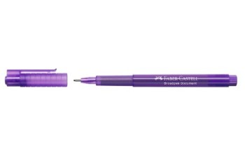 Faber-Castell Μαρκαδοράκι γραφής Broadpen Fineliner (Violet 36)