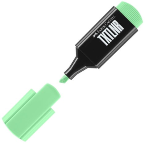 Faber Castell Μαρκαδόρος Υπογράμμισης Mini Παστέλ (Light Green)