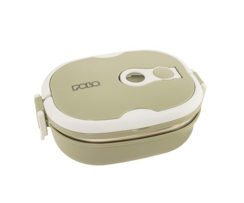 Polo Δοχείο Φαγητού (NI-359) Inox 800ml (Ανοιχτό Πράσινο)