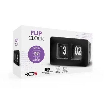 RED5 Flip Clock Ρετρό Επιτραπέζιο Ρολόι Αναλογικό