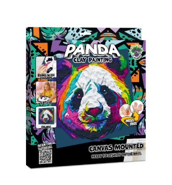 Splat Planet Ζωγραφική με Πηλό (Panda)