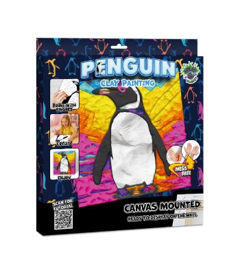Splat Planet Ζωγραφική με Πηλό (Penguin)