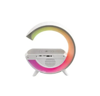 The Source RED5 Light Up Alarm Clock Speaker (Ασύρματη Φόρτιση  & RGB Φωτισμός)