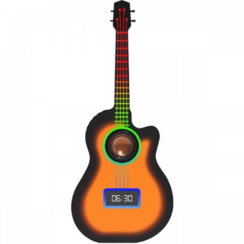 The Source Wireless Guitar Speaker (Bluetooth Ηχείο Κιθάρα Με Ραδιόφωνο LED 40W)