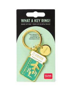 Legami Milano Μπρελόκ Κλειδιών What a Key Ring (Travel Ticket)