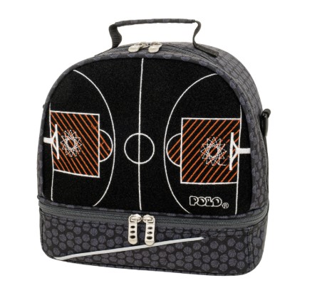 Polo Lunch Bag Kid's Fun II Ισοθερμικό Τσαντάκι Φαγητού (Basketball)