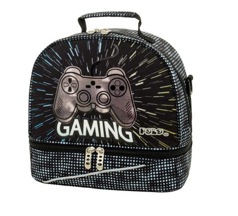 Polo Lunch Bag Kid's Fun II Ισοθερμικό Τσαντάκι Φαγητού (Gaming)