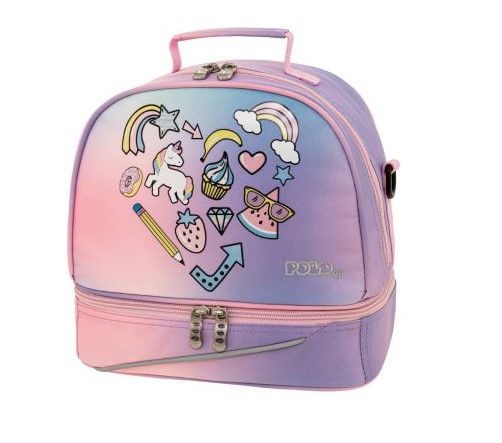 Polo Lunch Bag Kid's Fun II Ισοθερμικό Τσαντάκι Φαγητού (Unicorn)