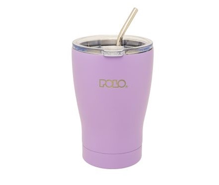 Polo Κούπα Θερμός Ανοξείδωτο με Καλαμάκι 350ml (949024-4500)