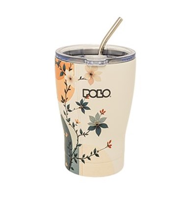 Polo Κούπα Θερμός Ανοξείδωτο με Καλαμάκι 350ml (949024-8481)