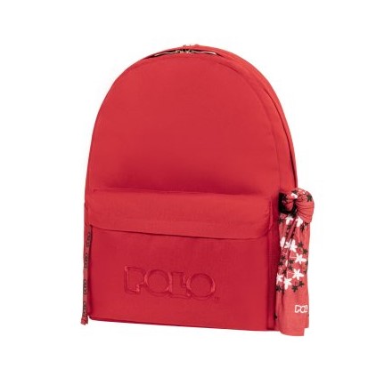 Polo Σακίδιο Original Scarf (Δώρο μαντήλι multiscarf Polo) (Red)