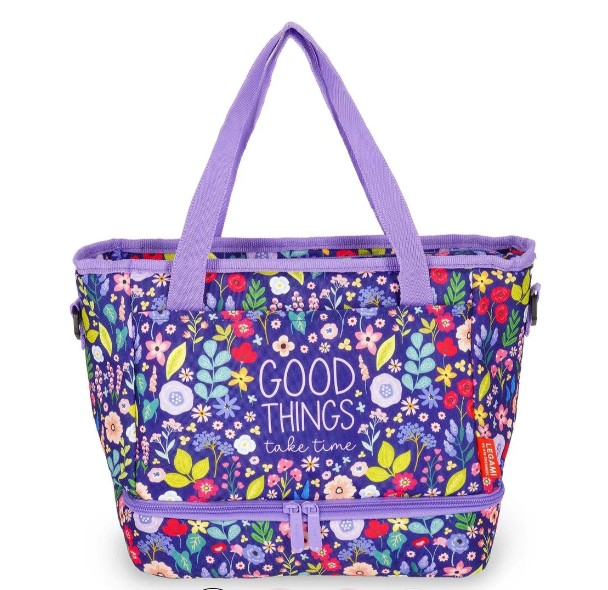 10.8 l Lunch Bag - Flowers - Lunch Bag