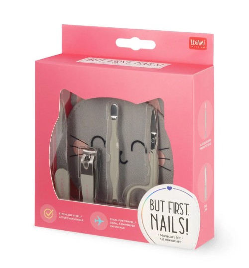 Manicure Kit ''But First Nails'' Kitty