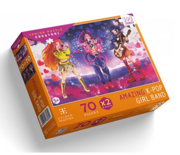 Senior Puzzle Creators: Amazing K-Pop Girl Band