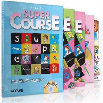 Super Course - Level 1 for Junior A & B - Πλήρες Πακέτο Μαθητή με Cd's(3)& DVD