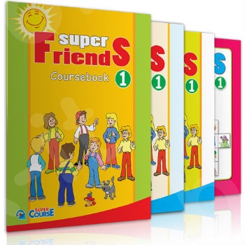 Super Course - Super Friends 1 - Πλήρες Πακέτο Μαθητή με iBook