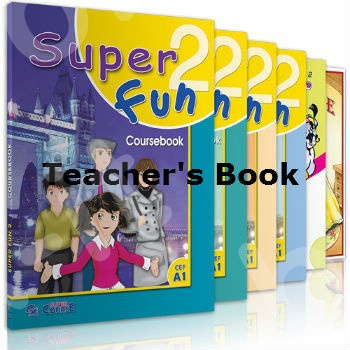 Super Course - Super Fun 2 - Πλήρες Πακέτο Καθηγητή με Cd's(4)& DVD