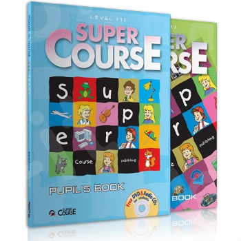 Super Course - Level 1 for Junior A & B - Βασικό Πακέτο Μαθητή με Cd's(3)& DVD