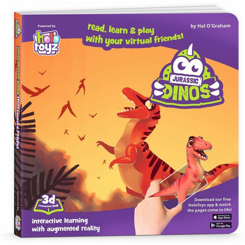 HoloToyz Jurassic Dinos 3D Interactive Book