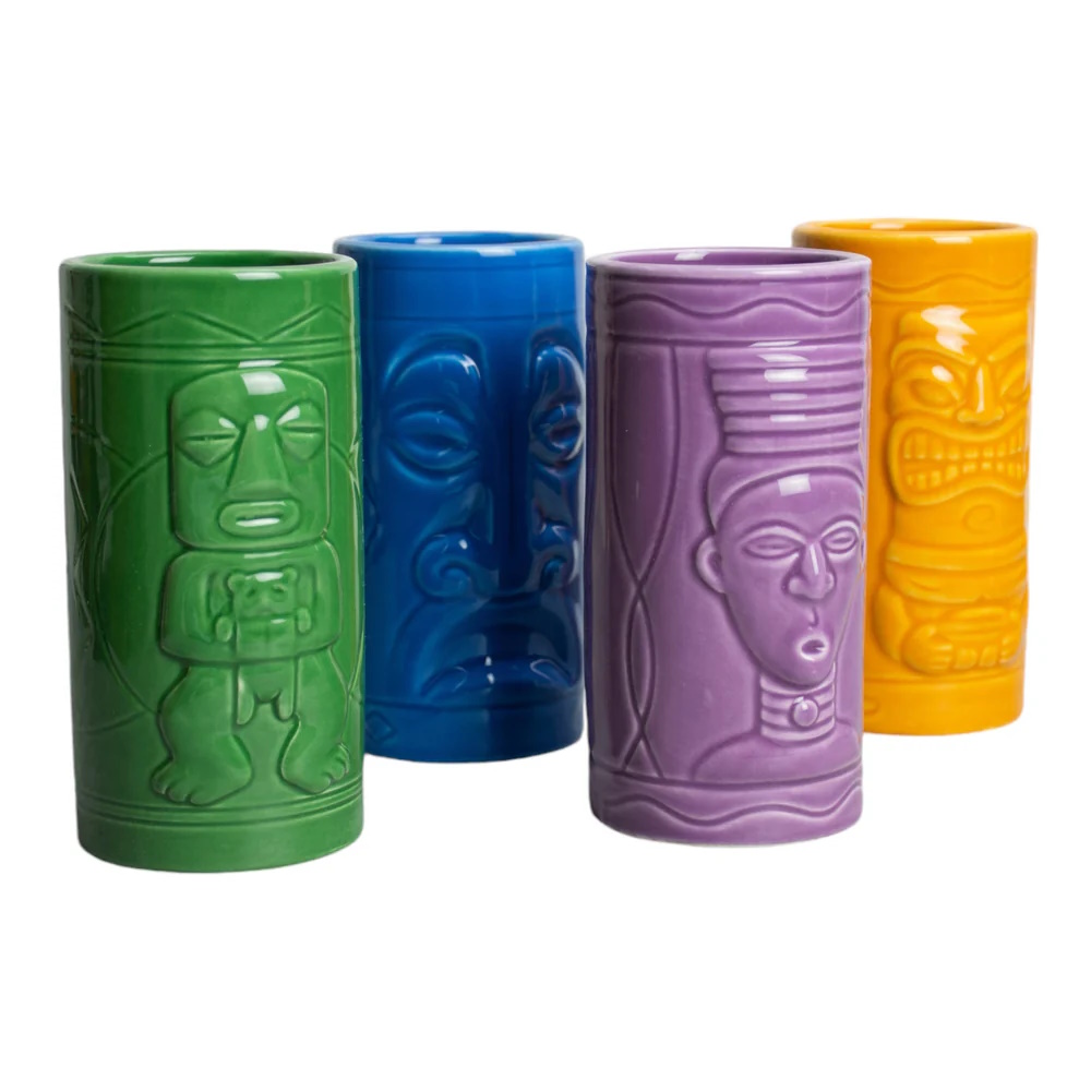 The Source Tiki Mugs set of 4
