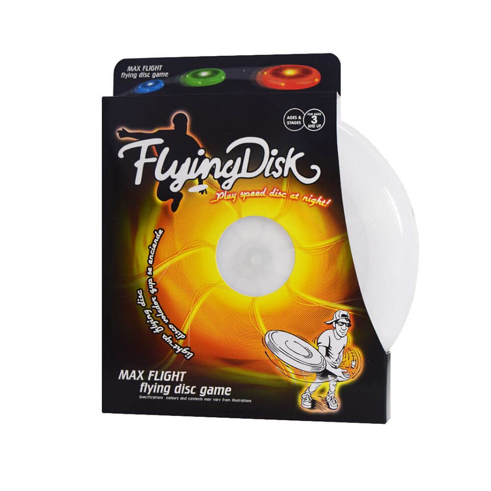 Led Frisbee – Φωτιζόμενο Φρίσμπι με 7 Χρώματα για Νυχτερινή Διασκέδαση