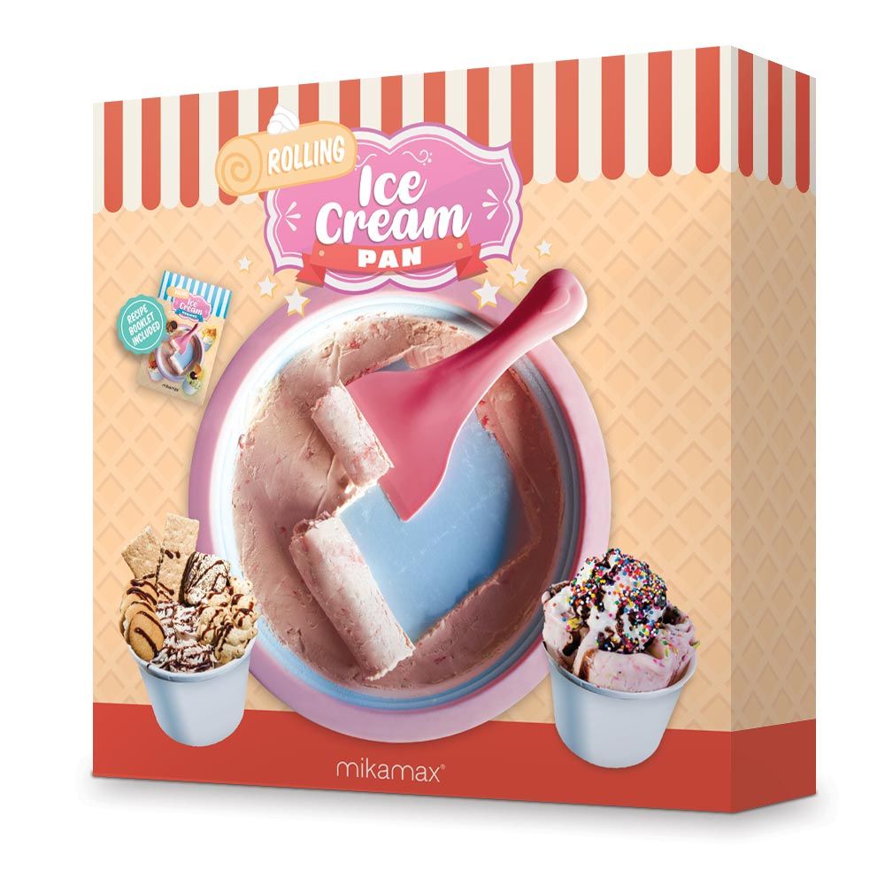 Rolling ice Cream Grill – Φτιάξε Σπιτικά Ρολά Παγωτού στο Λεπτό