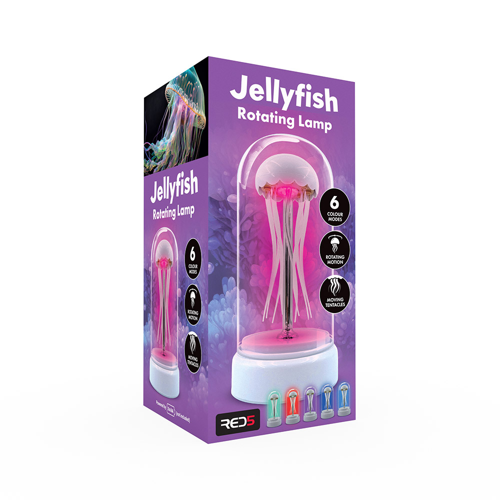 The Source - rgb Jellyfish Lamp Λάμπα με Τρισδιάστατες Μέδουσες & Αλλαγή Χρωμάτων led