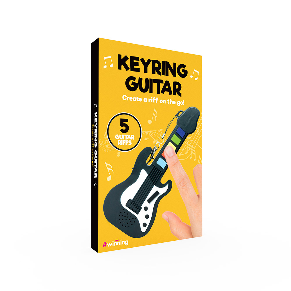 The Source Keyring Electric Guitar (Μπρελόκ Ηλεκτρική Κιθάρα με ήχο)