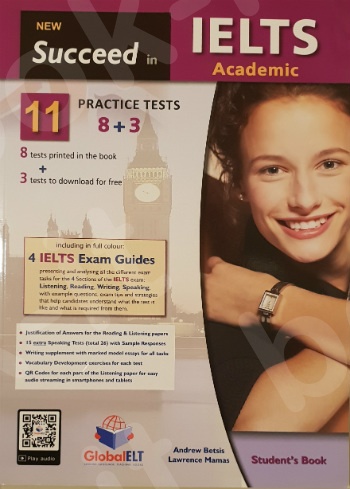 New Succeed in IELTS - 11(8+3 ) Practice Tests - Self Study Edition