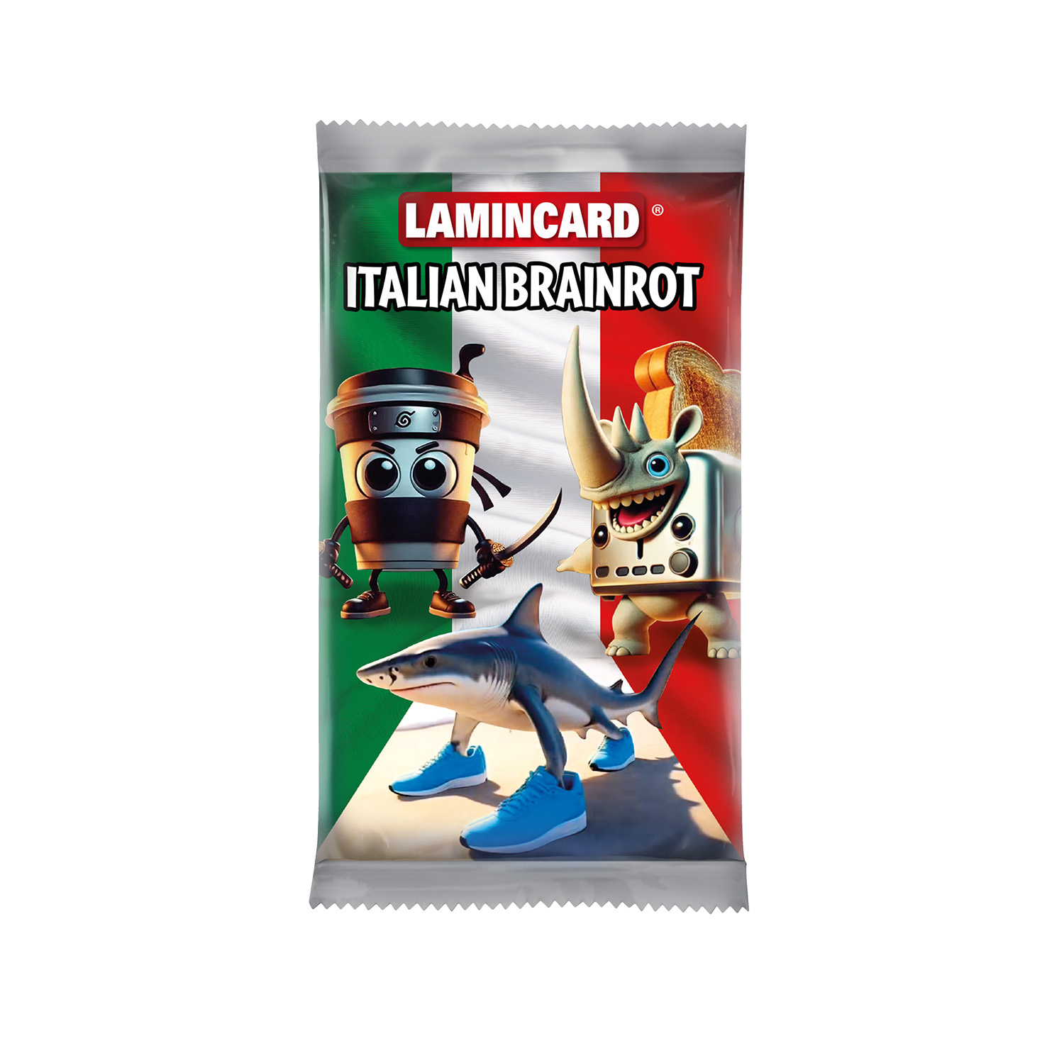 Italian Brainrot Συλλεκτικές Κάρτες Lamnicard για 3+