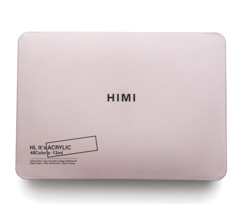 HIMI Twin Cup Acrylic Paints Σετ 48 Ακρυλικά Χρώματα (Pearl Pink)