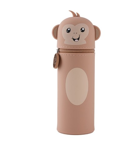 Lulubug Handmade Κασετίνα Sweet Animals ''Μαϊμουδάκι Cheeky''