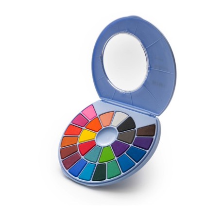 Set of Solid watercolors - HIMI - 24 pcs.