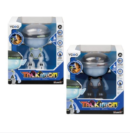 Silverlit Ycoo Talkimon Ηλεκτρονικό Ρομπότ Για 3+ Χρονών (Τυχαία Επιλογή Χρώματος)