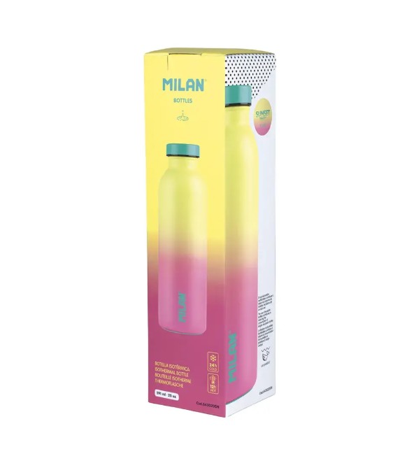Stainless steel isothermal bottle 0.59 L Sunset series
