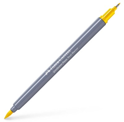 Faber Castell Μαρκαδόρος ''Goldfaber Aqua Dual Marker'' 107 (Cadmium Yellow)