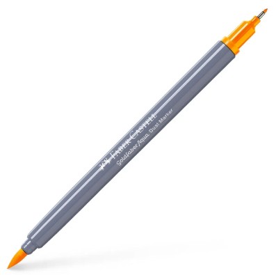 Faber Castell Μαρκαδόρος ''Goldfaber Aqua Dual Marker'' 109 (Dark Chrome Yellow)