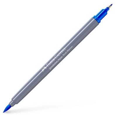 Faber Castell Μαρκαδόρος ''Goldfaber Aqua Dual Marker'' 110 (Phthalo Blue)