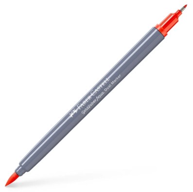 Faber Castell Μαρκαδόρος ''Goldfaber Aqua Dual Marker'' 115 (Dark Cadmium Orange)