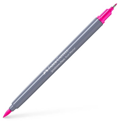 Faber Castell Μαρκαδόρος ''Goldfaber Aqua Dual Marker'' 128 (Light Purple Pink)
