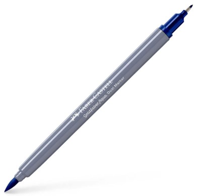 Faber Castell Μαρκαδόρος ''Goldfaber Aqua Dual Marker'' 151 (Helioblue Reddish)