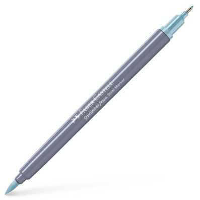 Faber Castell Μαρκαδόρος ''Goldfaber Aqua Dual Marker'' 164 (Water Blue)