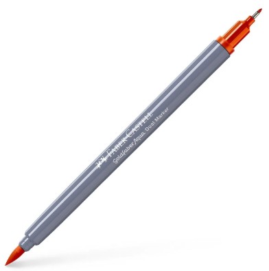 Faber Castell Μαρκαδόρος ''Goldfaber Aqua Dual Marker'' 186 (Terracotta)