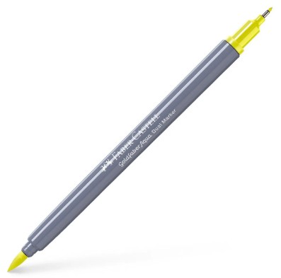 Faber Castell Μαρκαδόρος ''Goldfaber Aqua Dual Marker'' 205 (Cadmium Yellow Lemon)